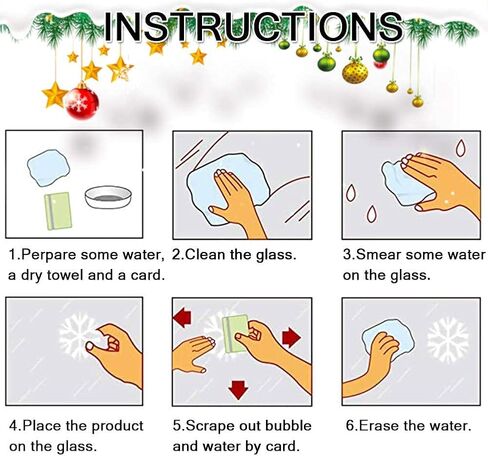 ملصقات نافذة عيد الميلاد، 9 أوراق ملصقات نافذة تماثيل عيد الميلاد، ملصقات نافذة ذاتية قابلة للإزالة من مادة PVC الثابتة رودولف القزم لعيد الشكر وديكورات الشتاء ومستلزمات الحفلات in Kuwait