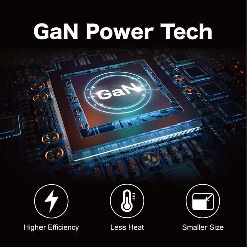 شاحن Maktar 20W USB C GaN، PD/QC 3.0 GaN II PPS شاحن سريع مدمج، شاحن سريع مدمج متين مع كابل USB-C إلى Lightning بطول 3.9 قدم (معتمد من MFi) لهاتف iPhone 14/13/14Pro/13Pro Max، AirPods Pro in Saudi Arabia