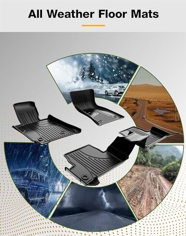 سجادات أرضية I4 وبطانة شحن أصلية 2022-2024 لسيارة BMW I4 جميع الطرازات - بطانات أرضية TPE عديمة الرائحة وحصيرة شحن تناسب جميع الأحوال الجوية - سجادات سيارة مقاسة بالليزر ثلاثية الأبعاد لسيارة BMW I4 2022-2024 in Kuwait