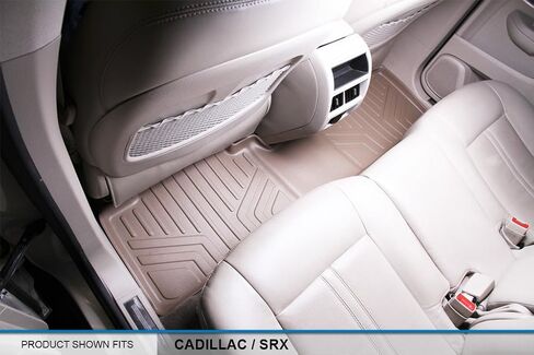 سجادات أرضية SMARTLINER مخصصة مقاس 2 صف بطانة باللون البني لسيارة كاديلاك SRX 2010-2016 - جميع الموديلات in Saudi Arabia