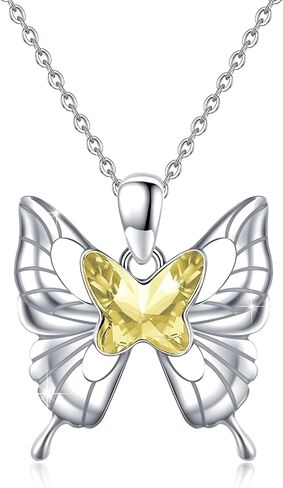 Dolphin/Turtle/Mermaid/Butterfly/Owl Necklace 925 Sterling Silver Hawaii Ocean Animal Pendant Necklace,Ocean Animal Jewelry Birthday Gifts for Women Girls in Saudi Arabia