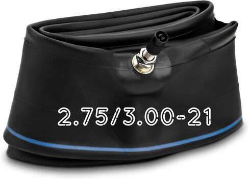 2.75/3.00-21 الأنبوب الداخلي 80/100-21 90/90-21 90/100-21 للطرق الوعرة للدراجات النارية والدراجات الترابية والدراجات الثقيلة الأنبوب الداخلي للإطارات مع جذع صمام مستقيم TR4 (عبوتان) in Kuwait