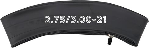 2.75/3.00-21 الأنبوب الداخلي 80/100-21 90/90-21 90/100-21 للطرق الوعرة للدراجات النارية والدراجات الترابية والدراجات الثقيلة الأنبوب الداخلي للإطارات مع جذع صمام مستقيم TR4 (عبوتان) in Kuwait