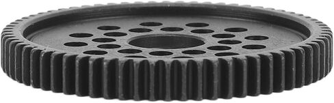 High Speed Spur Gear, Steel Metal Black Large Remote Car Spur Gear Pinion Conversion Kit for Tamiya TT‑02 68T Upgrades Parts Accessories Steel Gear in Saudi Arabia