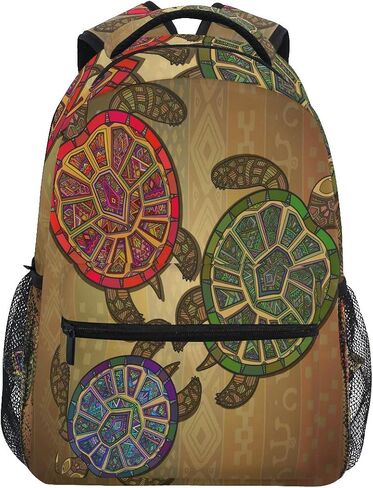 AUUXVA Kids Backpack School Shoulder Bag Large Waterproof Durable Bookbag Laptop Daypack for Students Teens Girls Boys Elementary (Pirate Ship) in Saudi Arabia