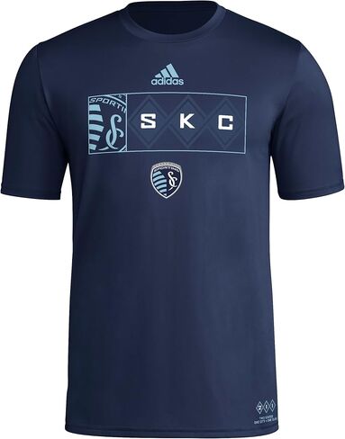 تيشيرت سبورتنج كانساس سيتي بأكمام قصيرة للرجال من أديداس in Kuwait