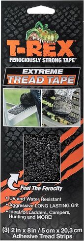 شرائط جر T-Rex Extreme Tread، 2 × 8 بوصة، أسود (285807) in Kuwait