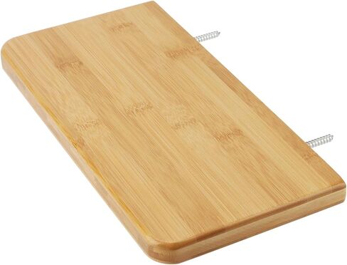 2 قطعة رف حائط من الخيزران مقاس 12 × 6 بوصة عائم، أرفف حائط خشبية ريفية، أرفف خشبية عائمة لغرفة النوم والحمام والمطبخ in Kuwait