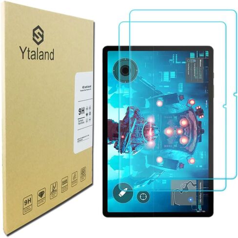 واقي شاشة زجاجي من Ytaland لهاتف Samsung Galaxy Tab S9 / S8 / S7 مقاس 11 بوصة، غطاء فيلم زجاجي مقوى مضاد لبصمات الأصابع وخالي من الفقاعات in Kuwait