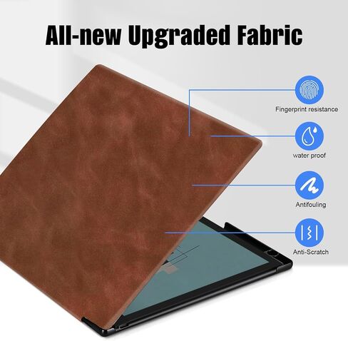 حافظة لجهاز BOOX Note Air 3 C/Note Air 3,10.3 بوصة، غطاء واقٍ نحيف وخفيف الوزن وغطاء خلفي صلب مع حامل قلم مدمج، يأتي مع أطراف قلم BOOX (جبل ضبابي) in Kuwait