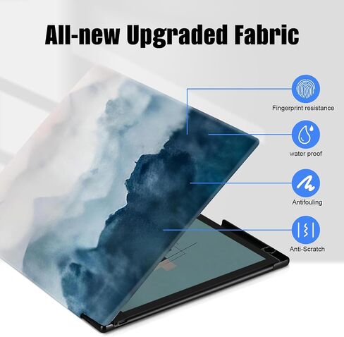 حافظة لجهاز BOOX Note Air 3 C/Note Air 3,10.3 بوصة، غطاء واقٍ نحيف وخفيف الوزن وغطاء خلفي صلب مع حامل قلم مدمج، يأتي مع أطراف قلم BOOX (جبل ضبابي) in Kuwait