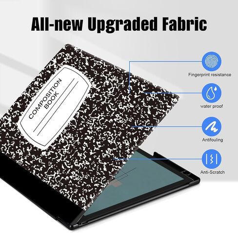 حافظة لجهاز BOOX Note Air 3 C/Note Air 3,10.3 بوصة، غطاء واقٍ نحيف وخفيف الوزن وغطاء خلفي صلب مع حامل قلم مدمج، يأتي مع أطراف قلم BOOX (جبل ضبابي) in Kuwait