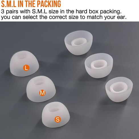 استبدال أطراف الأذن لـ Nothing Ear 2 / Nothing Wireless Earbuds Earpad - أبيض in Saudi Arabia