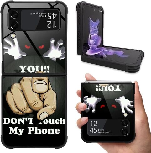 حافظة متوافقة مع حافظة Galaxy Z flip 3 5G، نمط حافظات Samurai Galaxy Z flip 3 5G للأولاد والرجال، غطاء مقاوم للصدمات مضاد للخدش لجراب Z flip 3 5G in Saudi Arabia