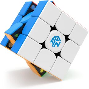 مكعب السرعة المغناطيسي GAN 354 M v2 3x3 بدون ملصقات Gans المكعب السحري GAN354 M ver.2020 لعبة ألغاز للأطفال والأيدي الصغيرة مع GES إضافي in Kuwait