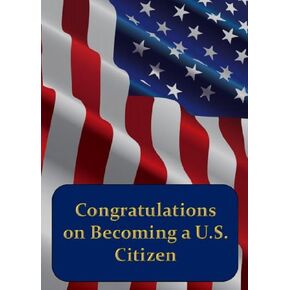 New Citizenship Congratulations Card: American Flag