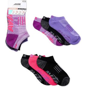 جوارب Avia Premium النسائية المكونة من 6 أزواج من Pro Tech 1/2 وسادة بدون عرض (مقاس الجورب 9-11؛ يناسب مقاس الحذاء 4-10) in Kuwait