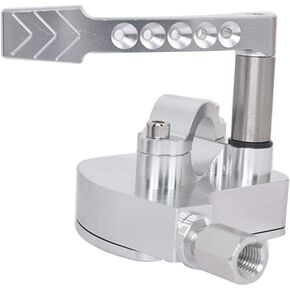 labwork Silver Throttle Thumb Lever Control Replacement for Honda Replacement for Kawasaki Replacement for Suzuki Replacement for Yamaha Banshee 350 Raptor 350 660R 700 Warrior 350