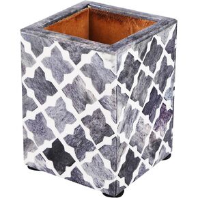 Handicrafts Home Pen Holders Organizers - Pencil Holders and Organizers for Desk - Moroccan Blue