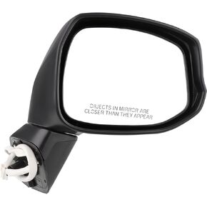 SCITOO Right Passenger Side View Mirror Fit for 2012 2013 2014 For HONDA CIVIC Power Adjusted Black Exterior Mirror Smooth HO1320261