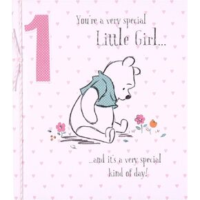 Hallmark 1st Birthday Card for Niece - Die-Cut 3D Design