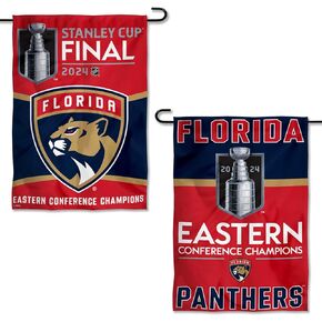 Florida Panthers Stanley Cup 2024 Final Double Sided Garden Banner Flag
