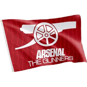 Desert Cactus Arsenal Flag FC Gunners Football Soccer 100% Polyester Indoor Outdoor 3 x 5 feet Banner (Flag E)