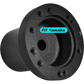 Golf Cart Steering Wheel Adapter, Golf Cart Steering Wheel Adapter Hub Only For Yamaha Golf Cart, Silver