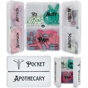 Travel Organizer Pill Organizer Purse Pill Organizer