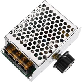 4000W 220V AC SCR Motor Speed Controller Large Power Module Voltage Controller Dimmer Set Speed Control