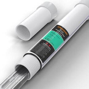 Aluminum TIG Welding Rod 3/32"x 16" 1.8LB, ER4043 Welding Wire Filler Rod Low Splatter Corrosion Resistance, TIG welding accessories