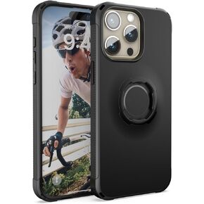 Lock Protective Case for iPhone15 Pro Max Black