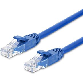 Ethernet Cable, Fosmon (3FT) RJ45 Cat5e / Cat5 Standards Ethernet Network Patch Cable - Computing Networking LAN Cord - Blue