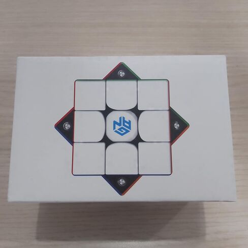 مكعب السرعة المغناطيسي GAN 354 M v2 3x3 بدون ملصقات Gans المكعب السحري GAN354 M ver.2020 لعبة ألغاز للأطفال والأيدي الصغيرة مع GES إضافي in Kuwait