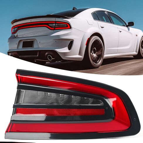 for Dodge Charger Outer Tail Light Assembly 2015 2016 2017 2018 2019 2020 2021 Factory OEM Taillights LED Rear Brake Light Tail Lamp Left Driver Side LH 68213145AC in Saudi Arabia