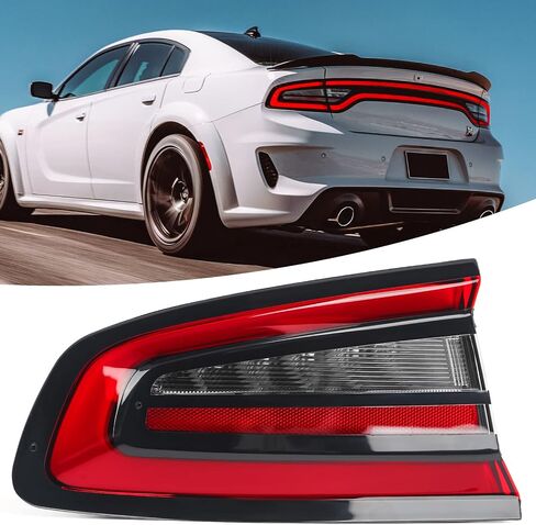 for Dodge Charger Outer Tail Light Assembly 2015 2016 2017 2018 2019 2020 2021 Factory OEM Taillights LED Rear Brake Light Tail Lamp Left Driver Side LH 68213145AC in Saudi Arabia