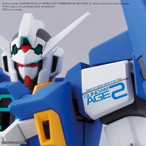Bandai Hobby - GD-121 Gundam AGE MS Multi-Use 1, Bandai Spirits Water-Slide Decals in Saudi Arabia
