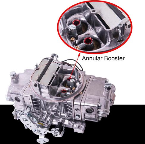 Performer 4 Barrel 4150 Carburetor Square Bore Carburetor Drag Race Annular Booster Double Pumper W/Choke Replacement For Holley 4150 Carburetors (650CFM) in Saudi Arabia