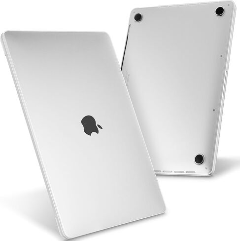 Tuiklol Case for MacBook Pro 13 inch 2022-2020 Release M2 Clip A2338 M1 A2289 A2251,Durable Soft Hard Shell Cases with Keyboard Cover & Dust Plug & OTG Adapter for MacBook Touch Bar Cover,Clear in Saudi Arabia