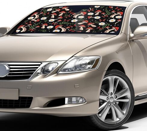 Labrador Retriever Car Windshield Sunshade, Automotive Interior Protection Sun Visor, Sun Heat Glare Rays Reflective Blocker, Vehicle Front Window Sunshade, Universal in Saudi Arabia