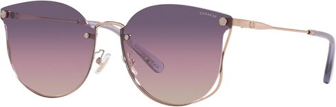 Coach Women's Hc7151d Round Sunglasses in Saudi Arabia