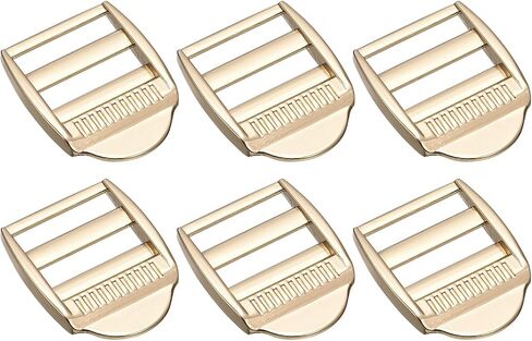 uxcell Metal Ladder Buckle Slider, Tri-Glider Metal Adjustable Buckles, for Webbing Backpack Strap in Saudi Arabia