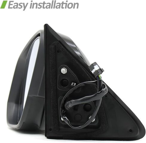 Driver Side Door Mirror Fit for 2014-2018 Toyota Highlander, Power Glass Door View Mirror with Heating Function & Turn Signal Left/Driver Side in Saudi Arabia
