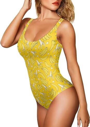 Women's Athletic One Piece Swimsuit Round Neck Tummy Control Bathing Suit Holiday Swimwear Plus Size Swimsuit 2XL in Saudi Arabia