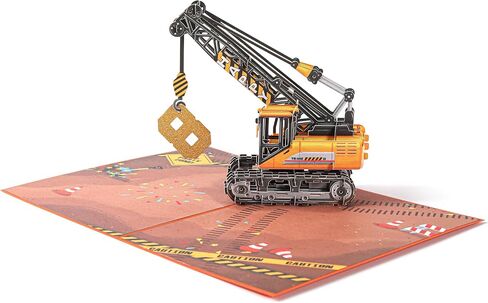 Liif 3D Pop-Up Birthday Card, 7 x 5 in, For 4 Year Old Boy, With Envelope in Saudi Arabia