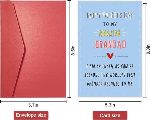Funny Father’s Day Card for Him, Poem Fathers Day Card for Stepdad, Bonus Dad Card from Wife Stepchild, Appreciate Card for Husband Boyfriend in Saudi Arabia