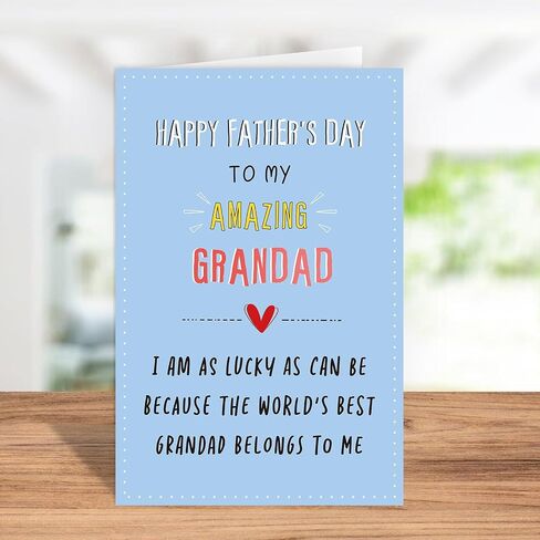 Funny Father’s Day Card for Him, Poem Fathers Day Card for Stepdad, Bonus Dad Card from Wife Stepchild, Appreciate Card for Husband Boyfriend in Saudi Arabia