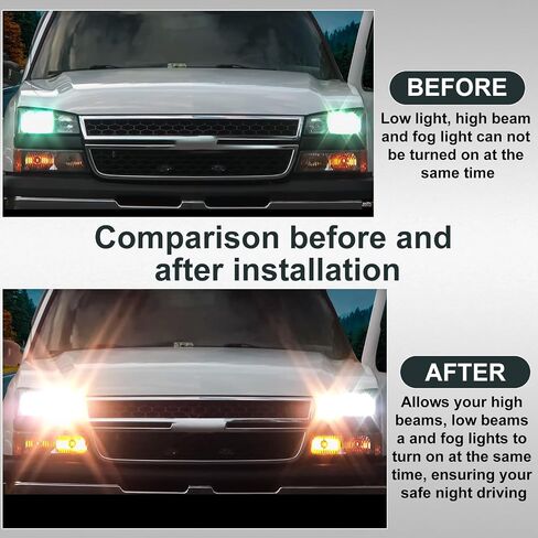 GM-ALO-37 6 High Mod Module for all GM lights high beams low beams and fog lights Compatible with Classic Full Size 2003-2007 Chevy Silverado and GMC Sierra 2003-2006 Avalanche Suburban and Tahoe in Saudi Arabia