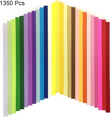 Origami Star Paper Strips, Wartoon Flower Origami Stars Paper and Luminous Four-Leaf Clover Paper Set, 1300 Sheets in Saudi Arabia