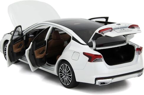 PAUDIMODEL 1/18 Scale Diecast Car ModelCar Altima 2023 White in Saudi Arabia